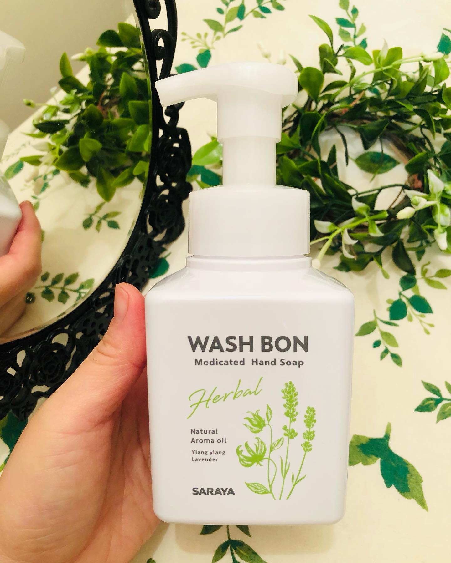 ウォシュボン ハーバル薬用ハンドソープ/サラヤ/ハンドソープを使ったクチコミ（1枚目）