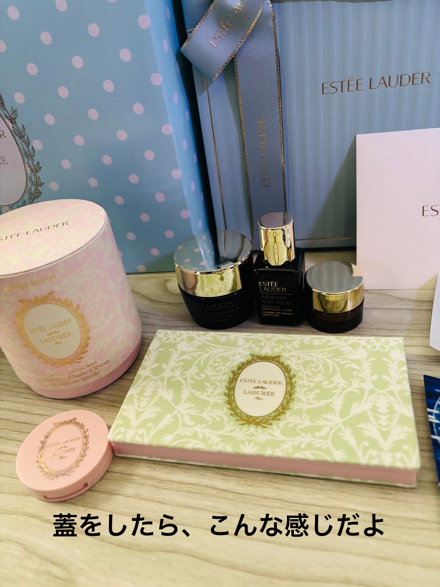 リミテッド エディション リップ オイル コレクション/ESTEE LAUDER/メイクアップキットを使ったクチコミ(5枚目)