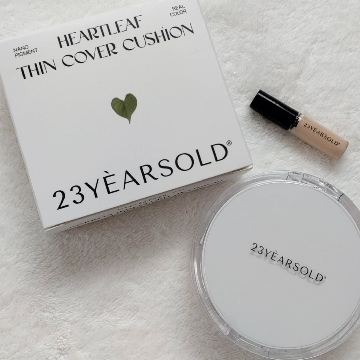 ハートリーフシーンカバークッション/23years old/クッションファンデーションを使ったクチコミ(1枚目)