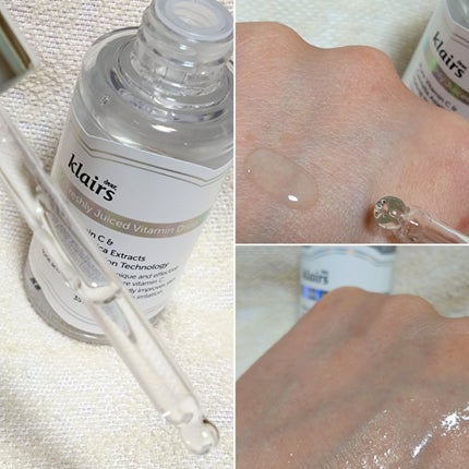 フレッシュリージュースドビタミンドロップ(35ml)/Klairs/美容液を使ったクチコミ(3枚目)