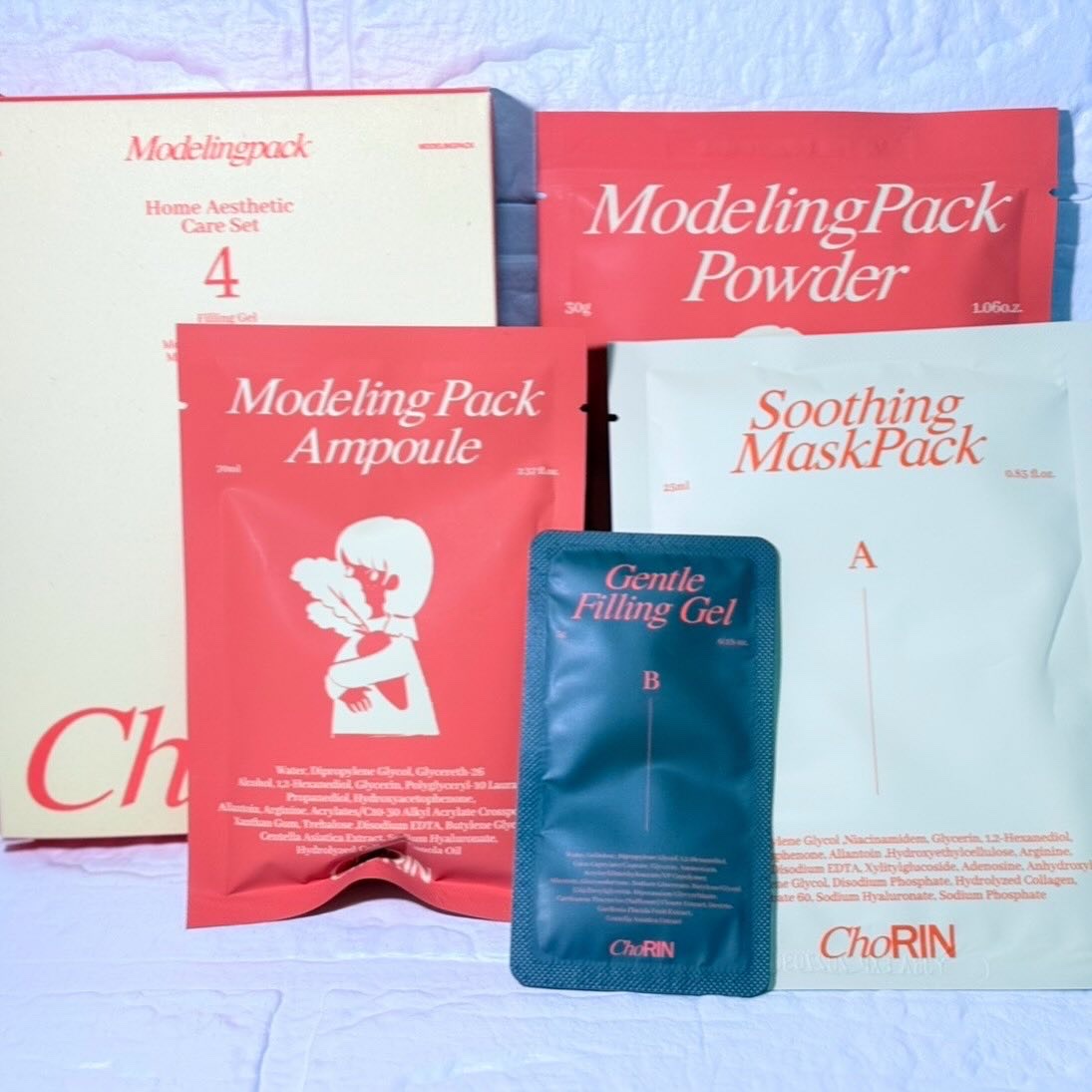 モデリングパックグロウプロジェクト/choRIN/シートマスク・パックを使ったクチコミ（2枚目）