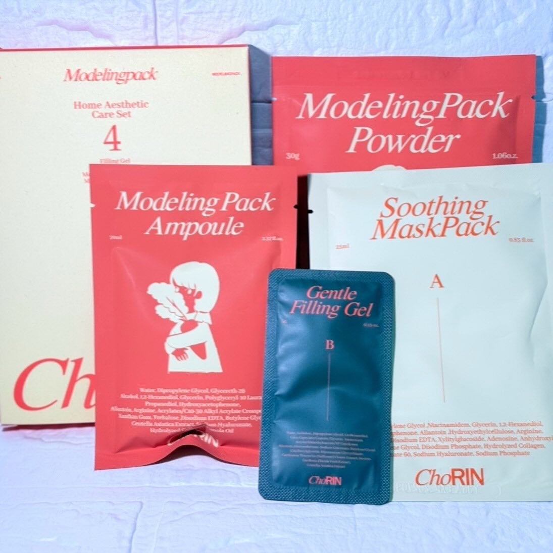 モデリングパックグロウプロジェクト/choRIN/シートマスク・パックを使ったクチコミ(2枚目)