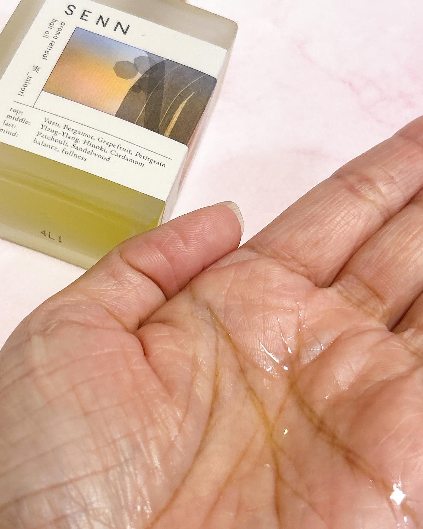 AROMA RETREAT HAIR OIL 実_minori/SENN/ヘアオイルを使ったクチコミ(3枚目)