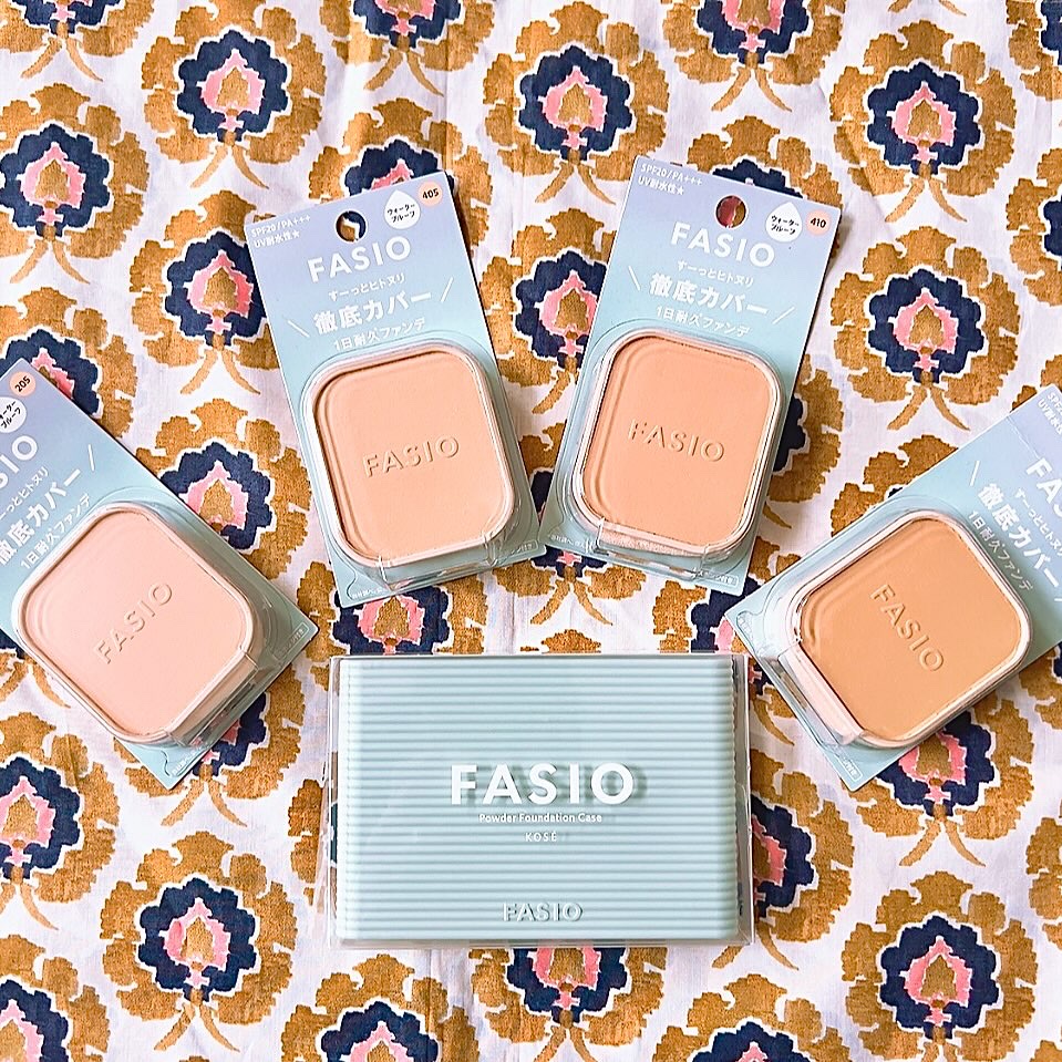 ヒトヌリカバー 耐久ファンデーション/FASIO/パウダーファンデーションを使ったクチコミ（1枚目）