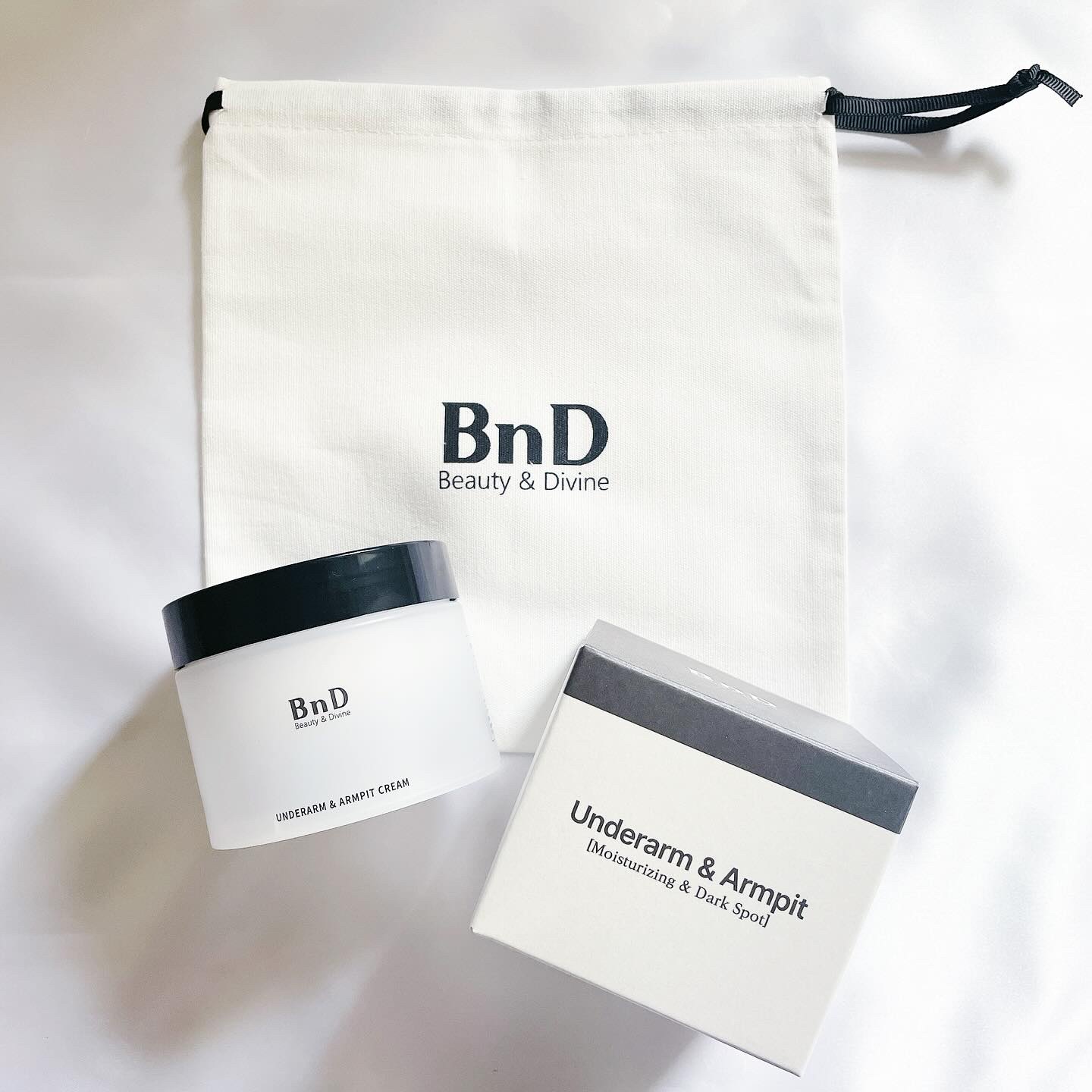 BnDアンダーアームクリーム(ボディクリーム)/BnD/デリケートゾーンケアを使ったクチコミ（1枚目）