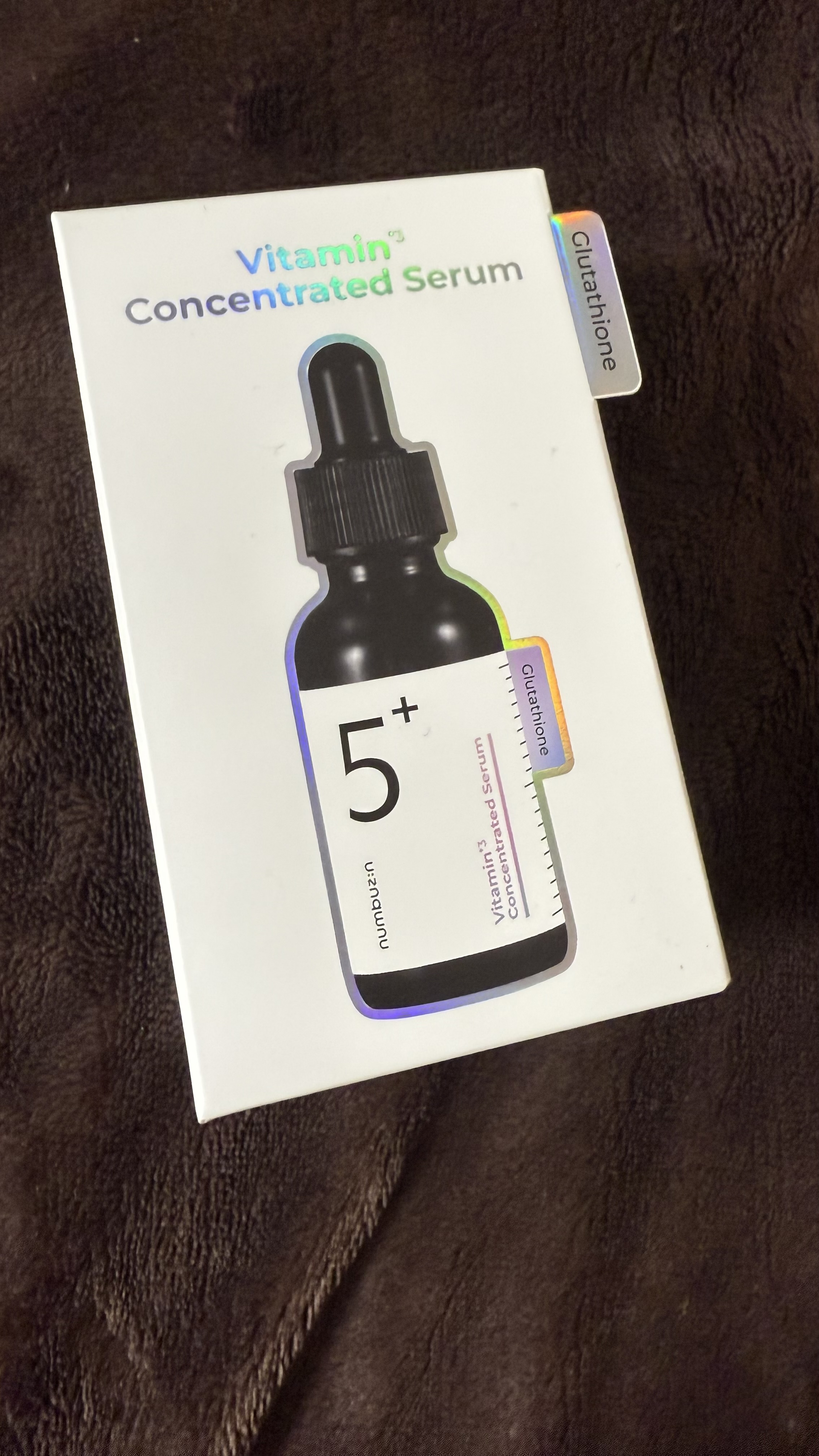 5番 白玉グルタチオンＣ美容液/numbuzin/美容液を使ったクチコミ（1枚目）