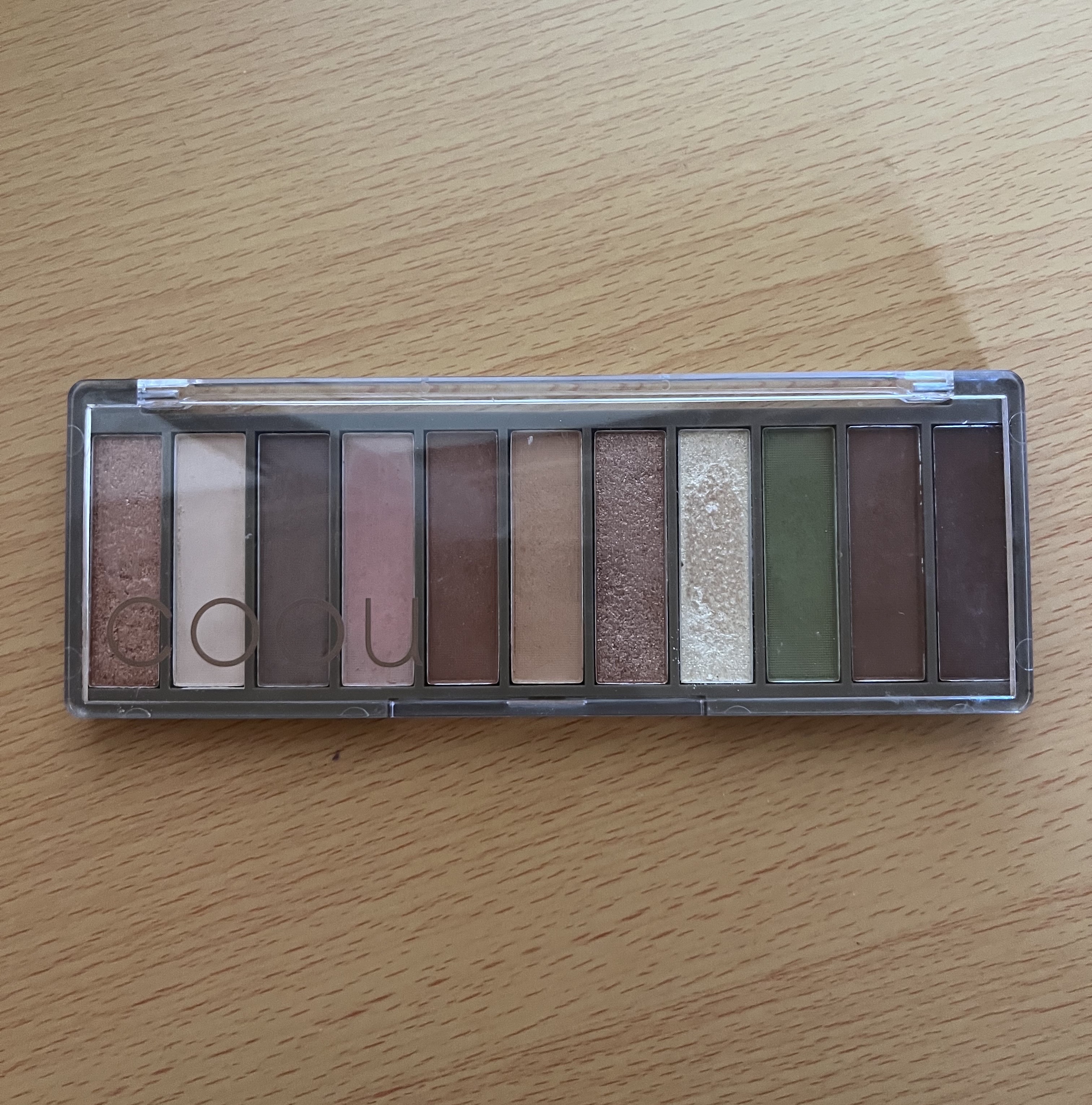 アイシャドウパレット/coou/アイシャドウパレットを使ったクチコミ（1枚目）