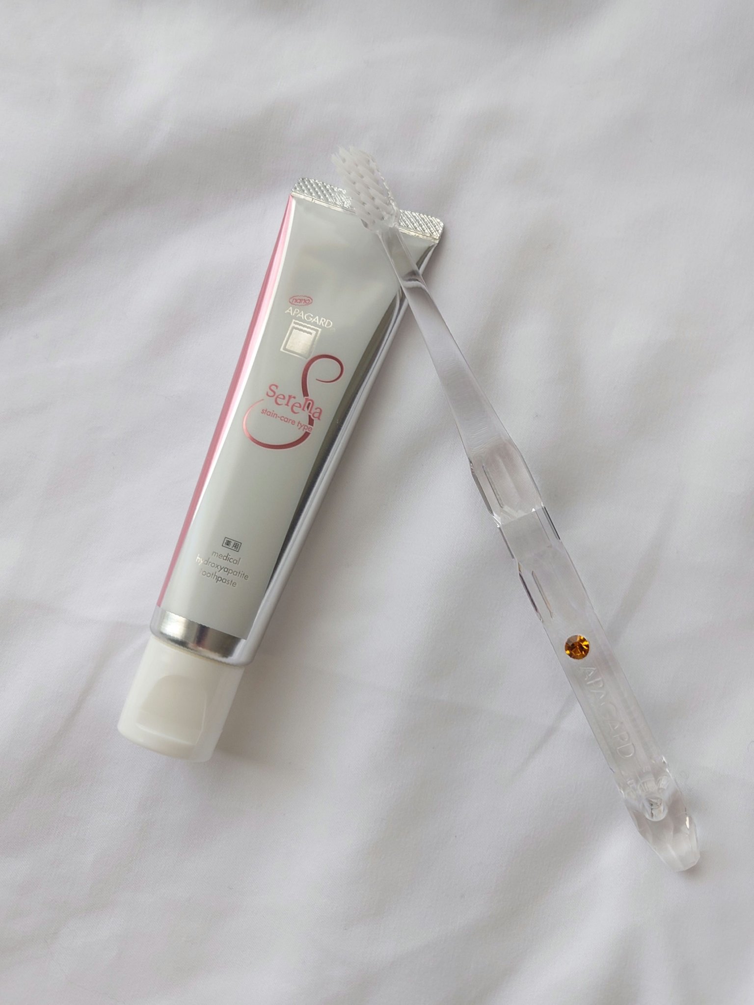 アパガードクリスタル歯ブラシ/アパガード/歯ブラシを使ったクチコミ（1枚目）