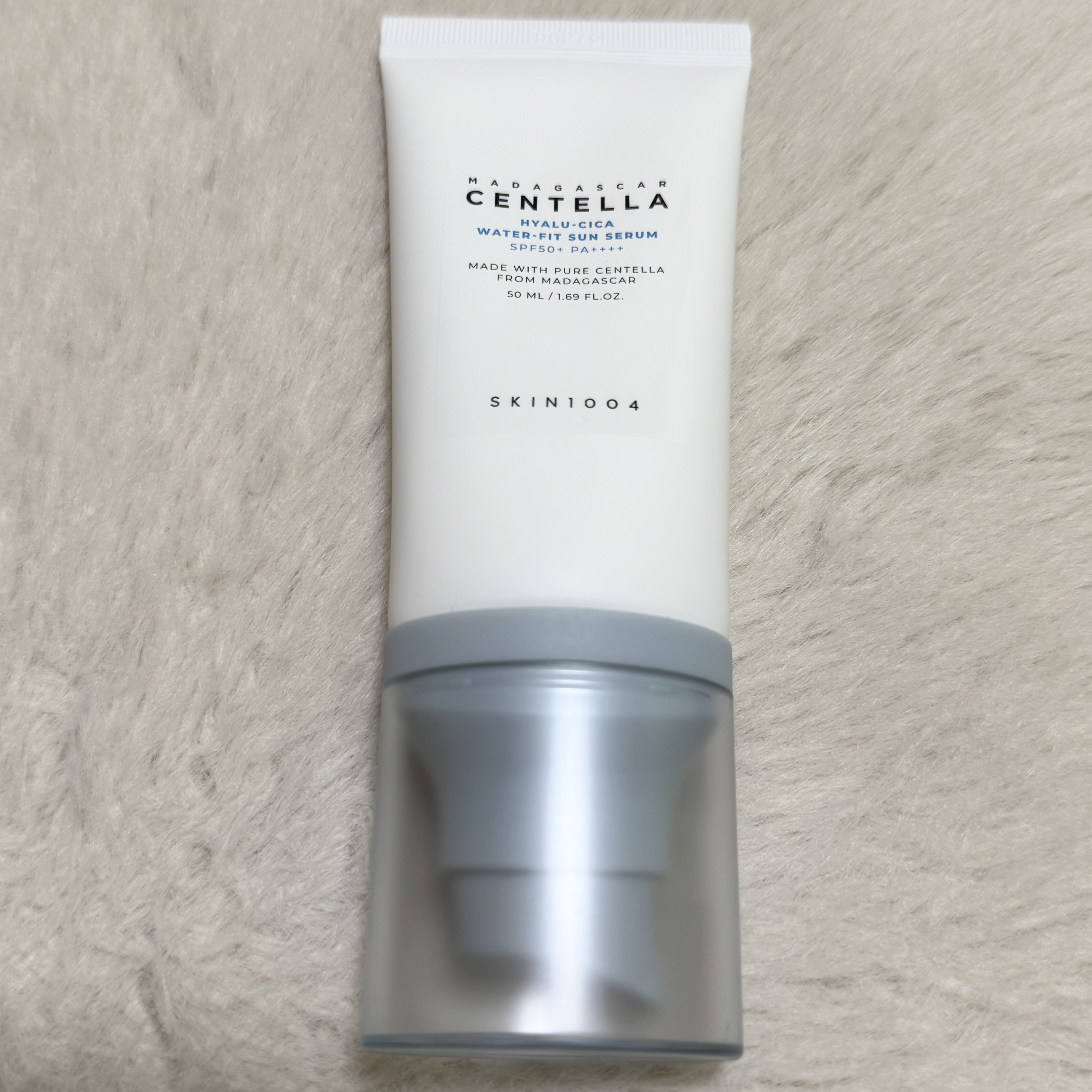 ヒアルーシカ ウォーターフィット サンセラム/SKIN1004/日焼け止めローションを使ったクチコミ（1枚目）