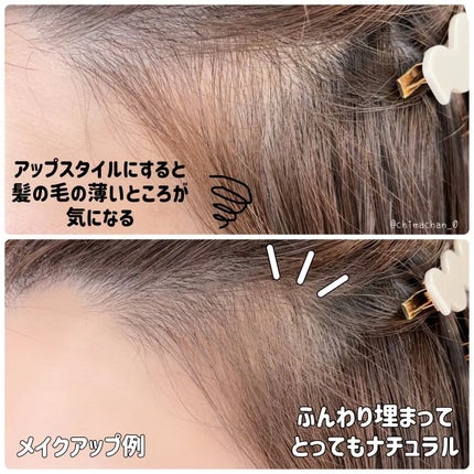ヘアコンシーラーパレット&アーティスト デュアルブラシ/odiD/その他スタイリングを使ったクチコミ(3枚目)