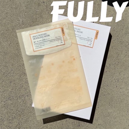米モデリングマスク/FULLY/シートマスク・パックを使ったクチコミ(1枚目)
