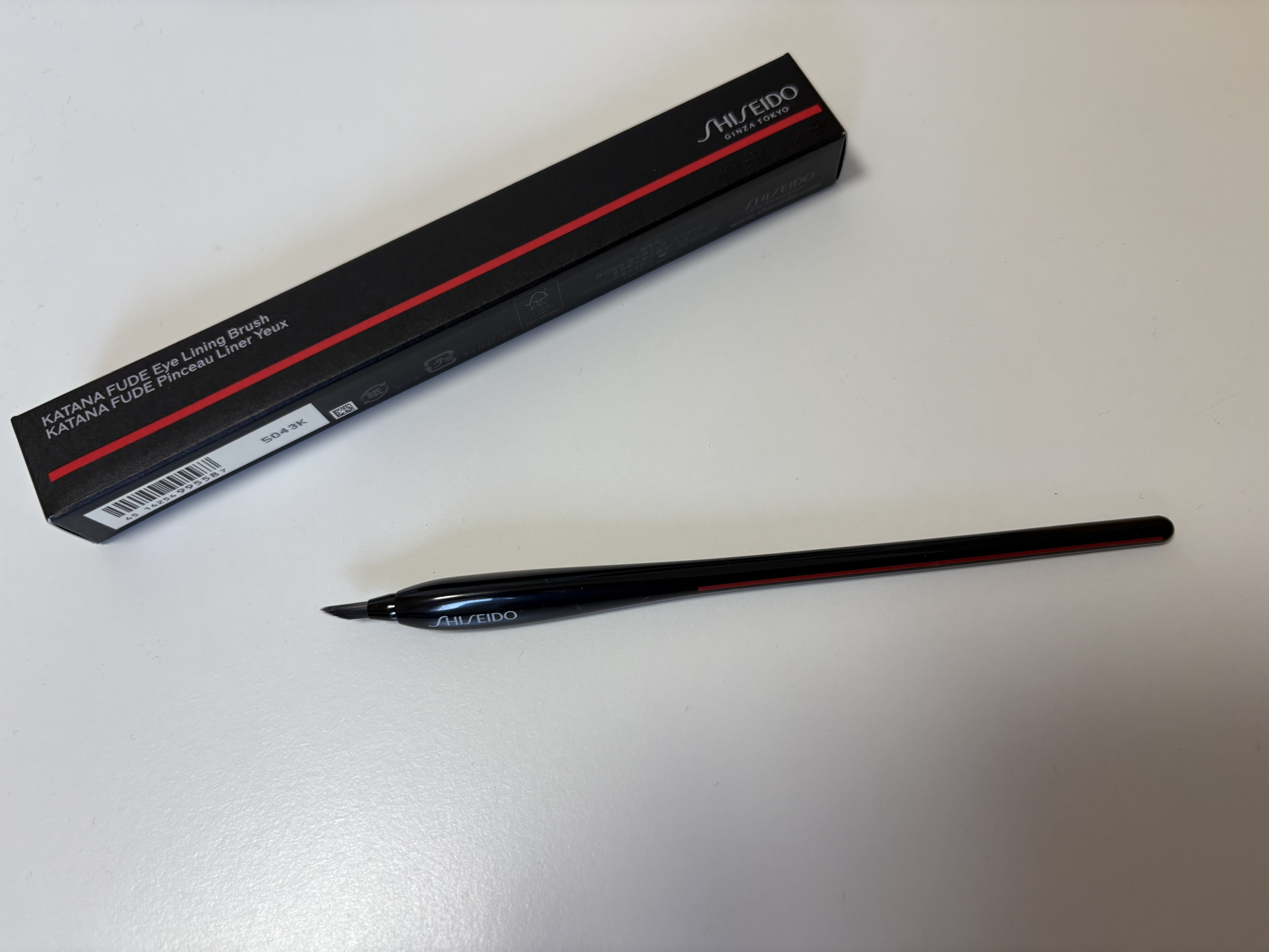 KATANA FUDE アイ ライニング ブラシ/SHISEIDO/メイクブラシを使ったクチコミ（2枚目）