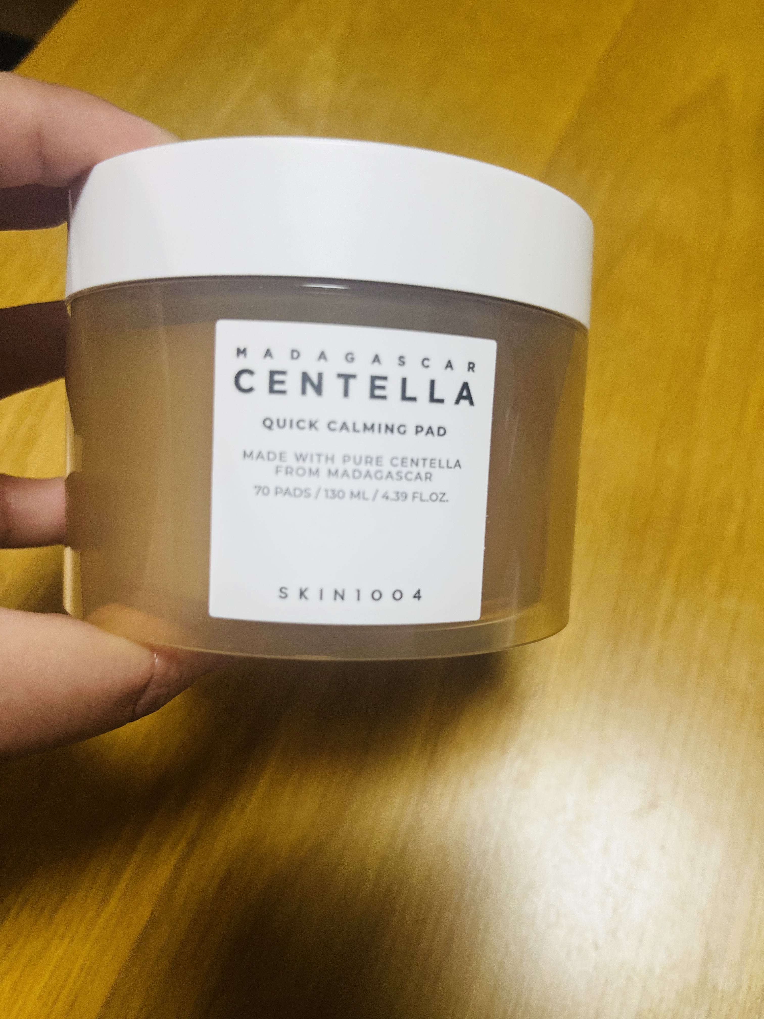 センテラ クイックカーミングパッド/SKIN1004/トナーパッドを使ったクチコミ（1枚目）