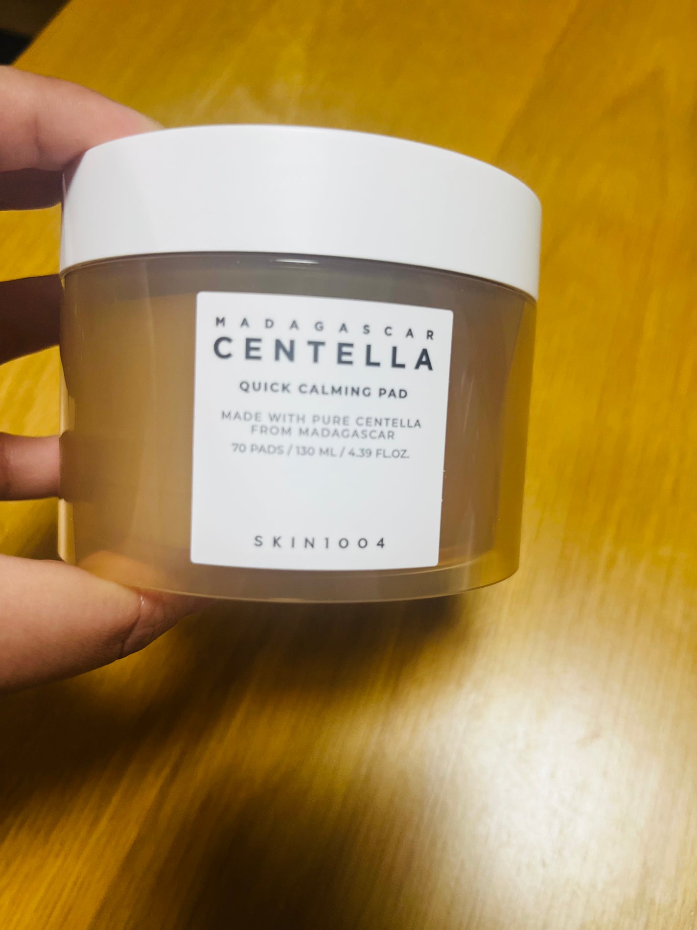 センテラ クイックカーミングパッド/SKIN1004/トナーパッドを使ったクチコミ(1枚目)