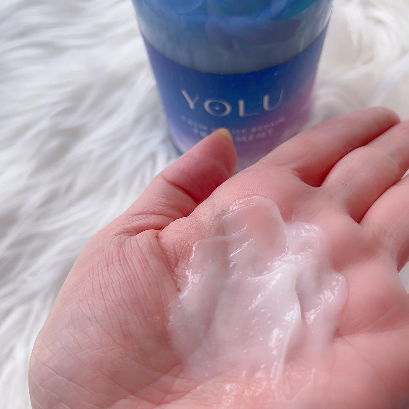 カームナイトリペアシャンプー/トリートメント/YOLU/シャンプー・コンディショナーを使ったクチコミ(3枚目)