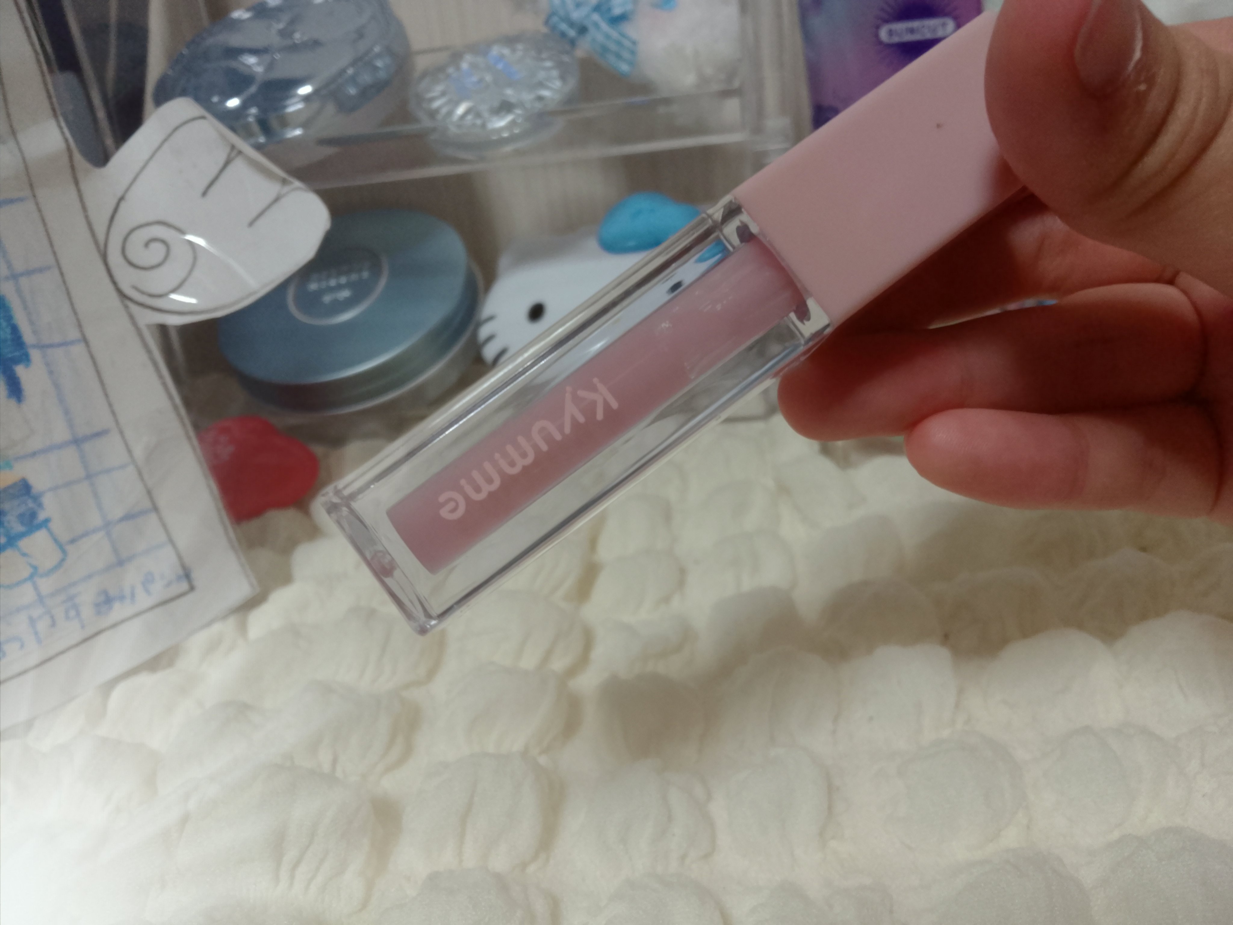 KM リッププランピンググロス/Kyumme/リップグロスを使ったクチコミ（1枚目）