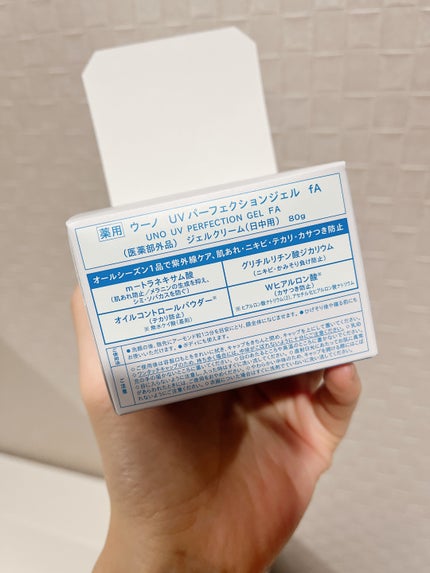 ウーノ UVパーフェクション ジェル fA (医薬部外品)/UNO/日焼け止めクリームを使ったクチコミ(3枚目)