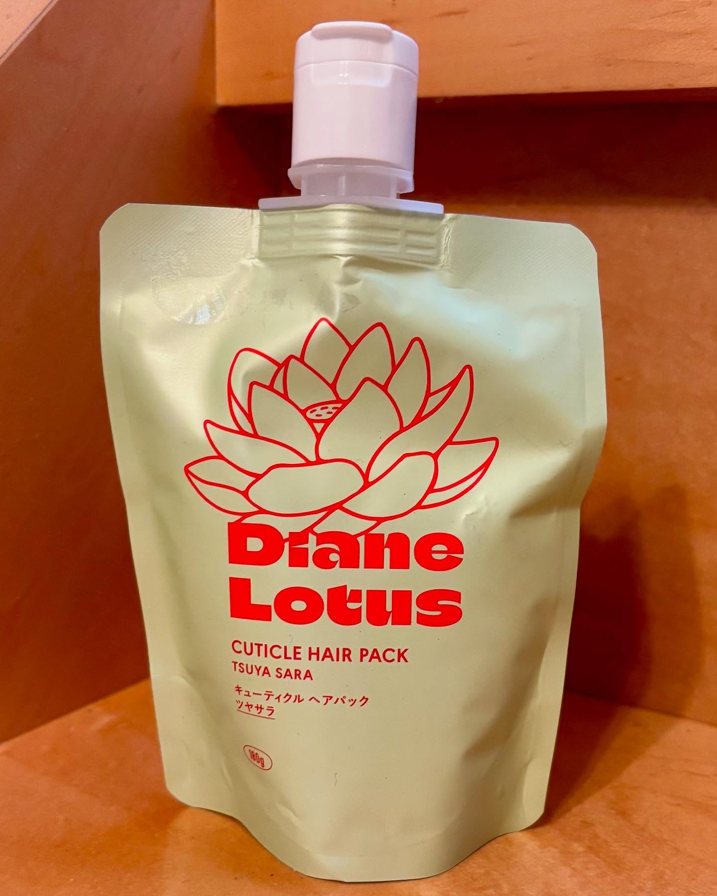 ロータス キューティクルヘアパック ツヤサラ ティー＆シトラスの香り 180g/ダイアン/ヘアマスク・ヘアパックを使ったクチコミ（1枚目）