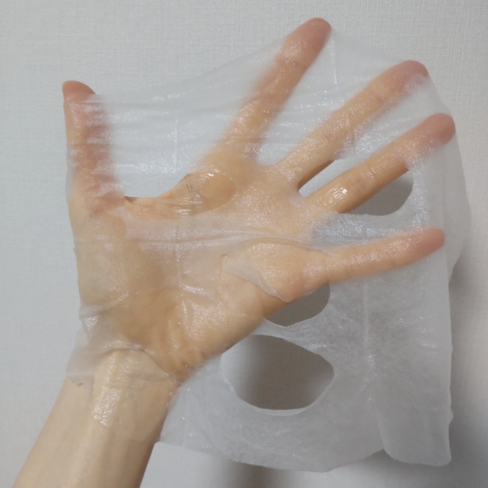 スーヴィッド マスクシート ブロッコリー/SKINFOOD/シートマスク・パックを使ったクチコミ（3枚目）