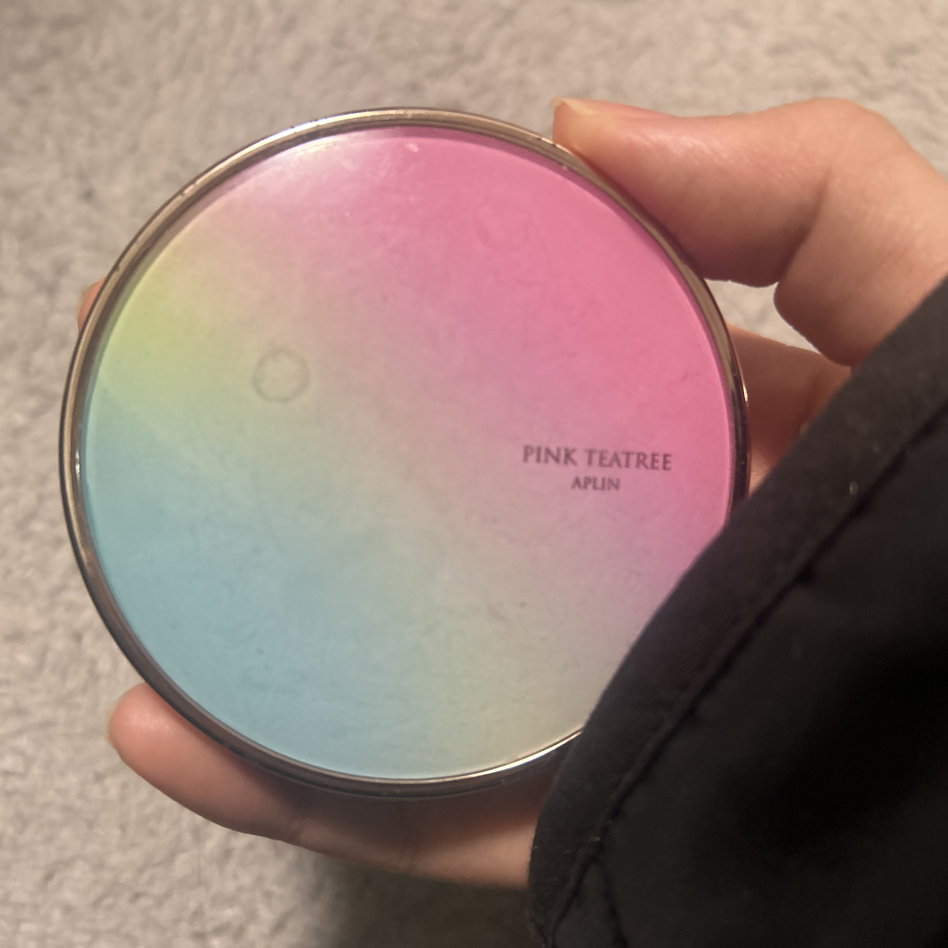 ピンクティーツリーカバークッション/APLIN/クッションファンデーションを使ったクチコミ（1枚目）