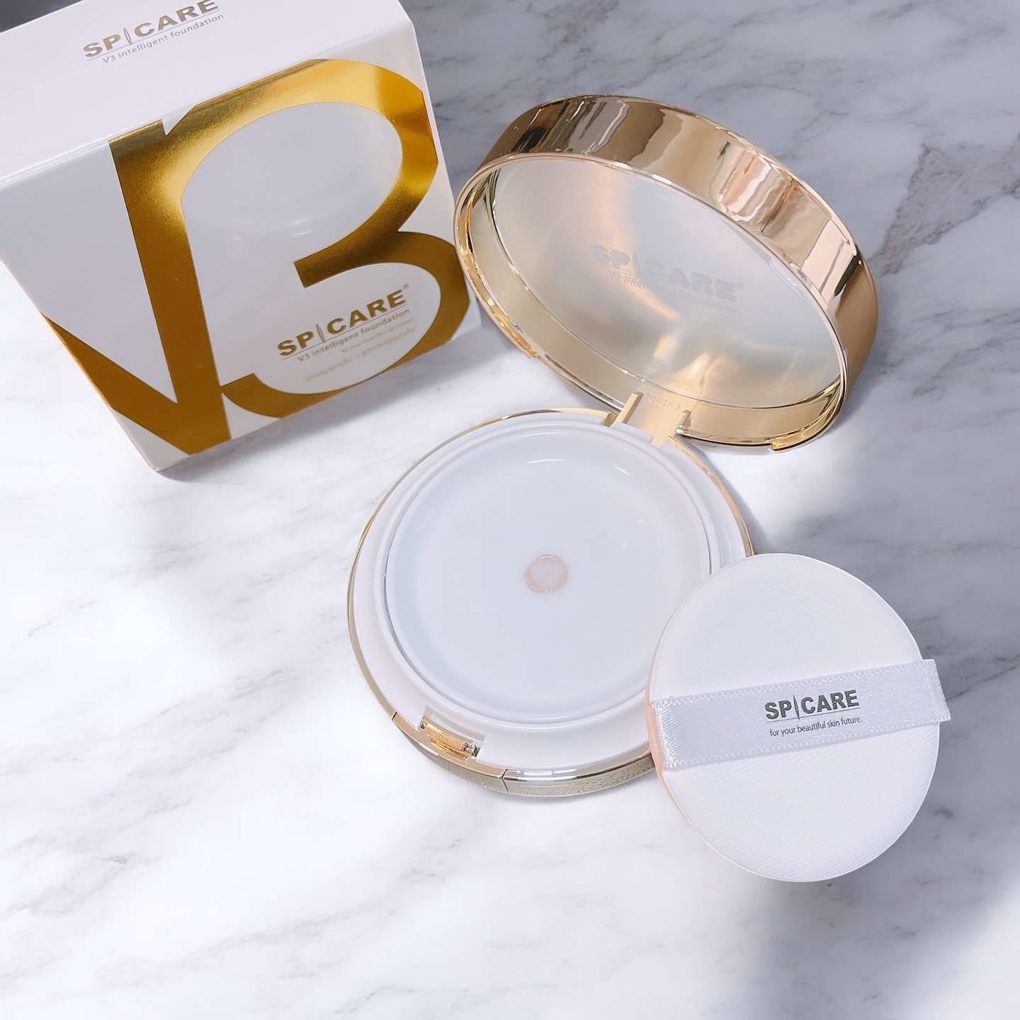 SPICARE V3 インテリジェント ファンデーション/SPICARE/クッションファンデーションを使ったクチコミ（2枚目）