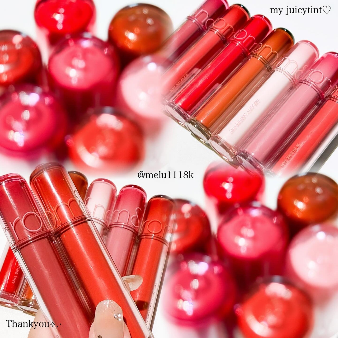 ザ ジューシーラスティングティント/rom&nd/リップティントを使ったクチコミ(3枚目)