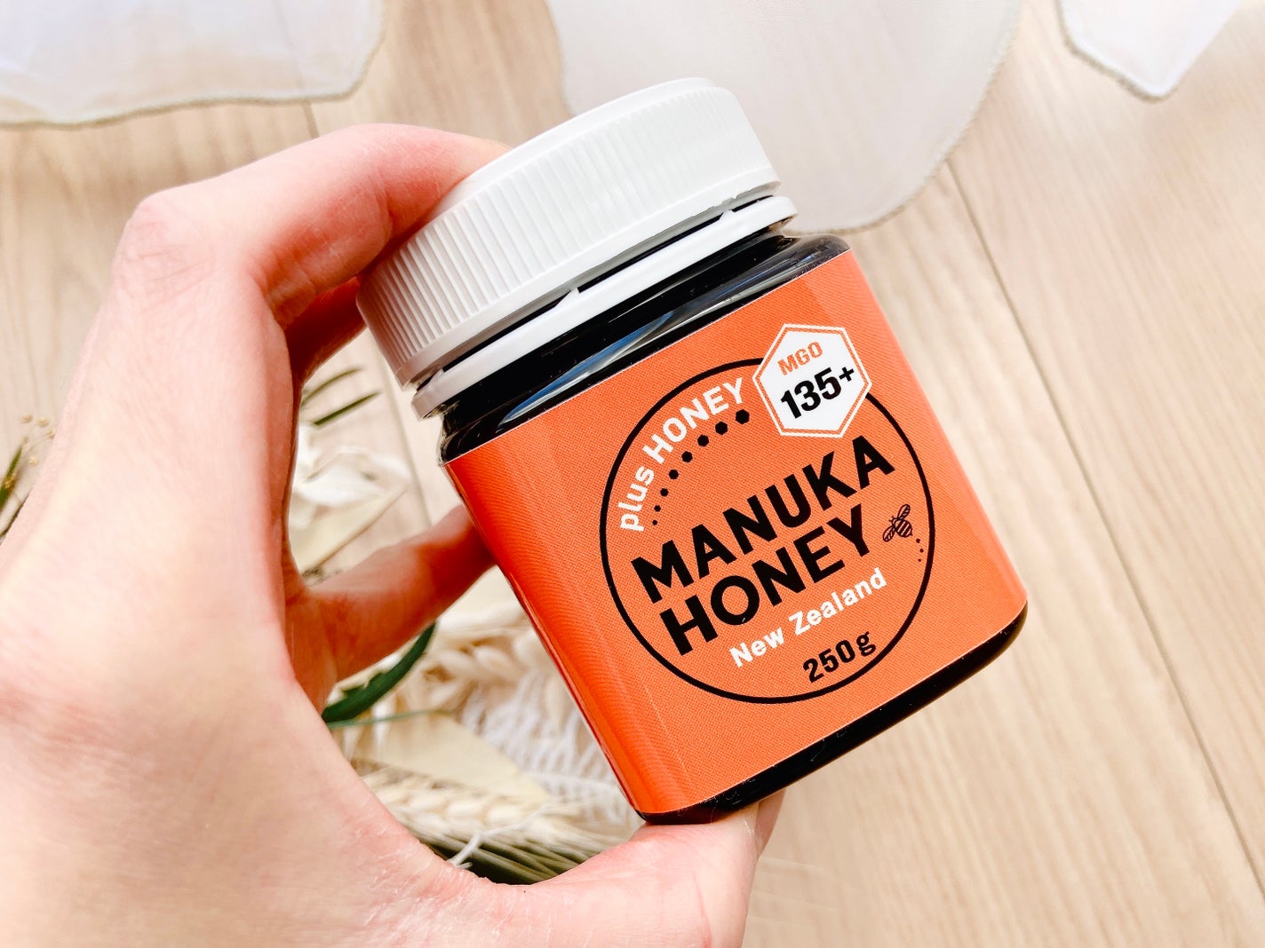 マヌカハニー MGO135+/plusHONEY/食品を使ったクチコミ(3枚目)