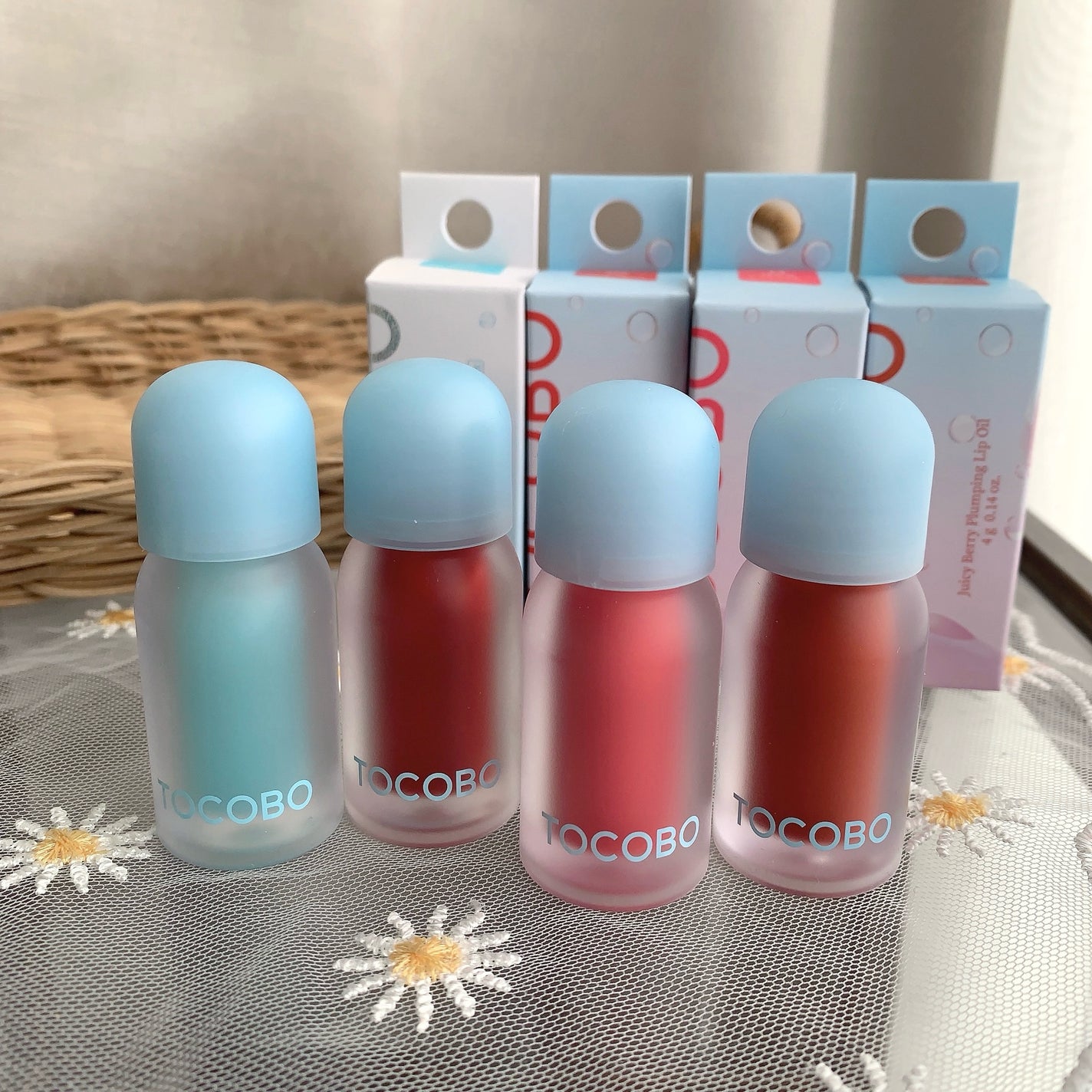 ジューシーベリープランピングリップオイル/TOCOBO/リップグロスを使ったクチコミ(7枚目)