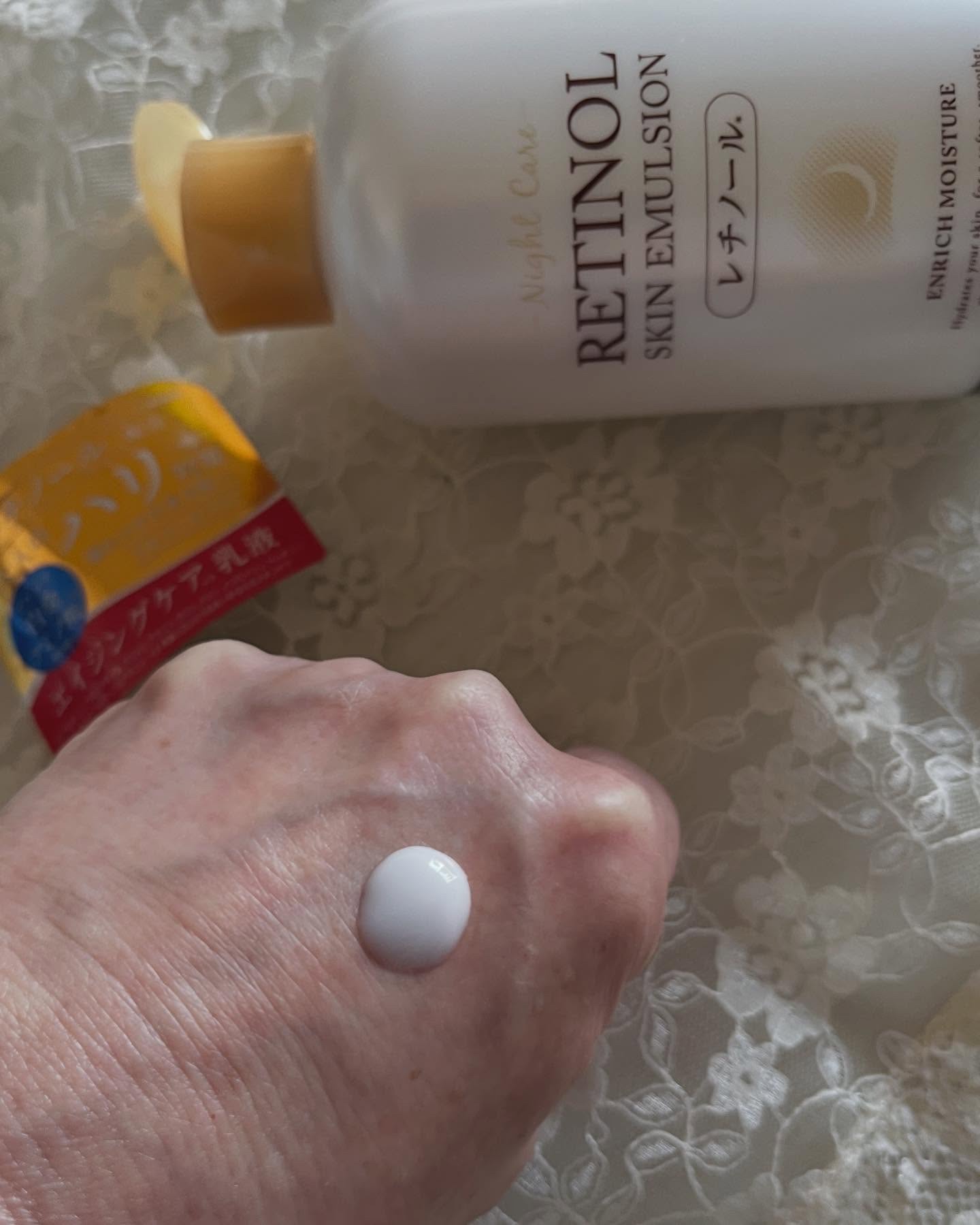 レチノールミルク/プラチナレーベル/乳液を使ったクチコミ（2枚目）