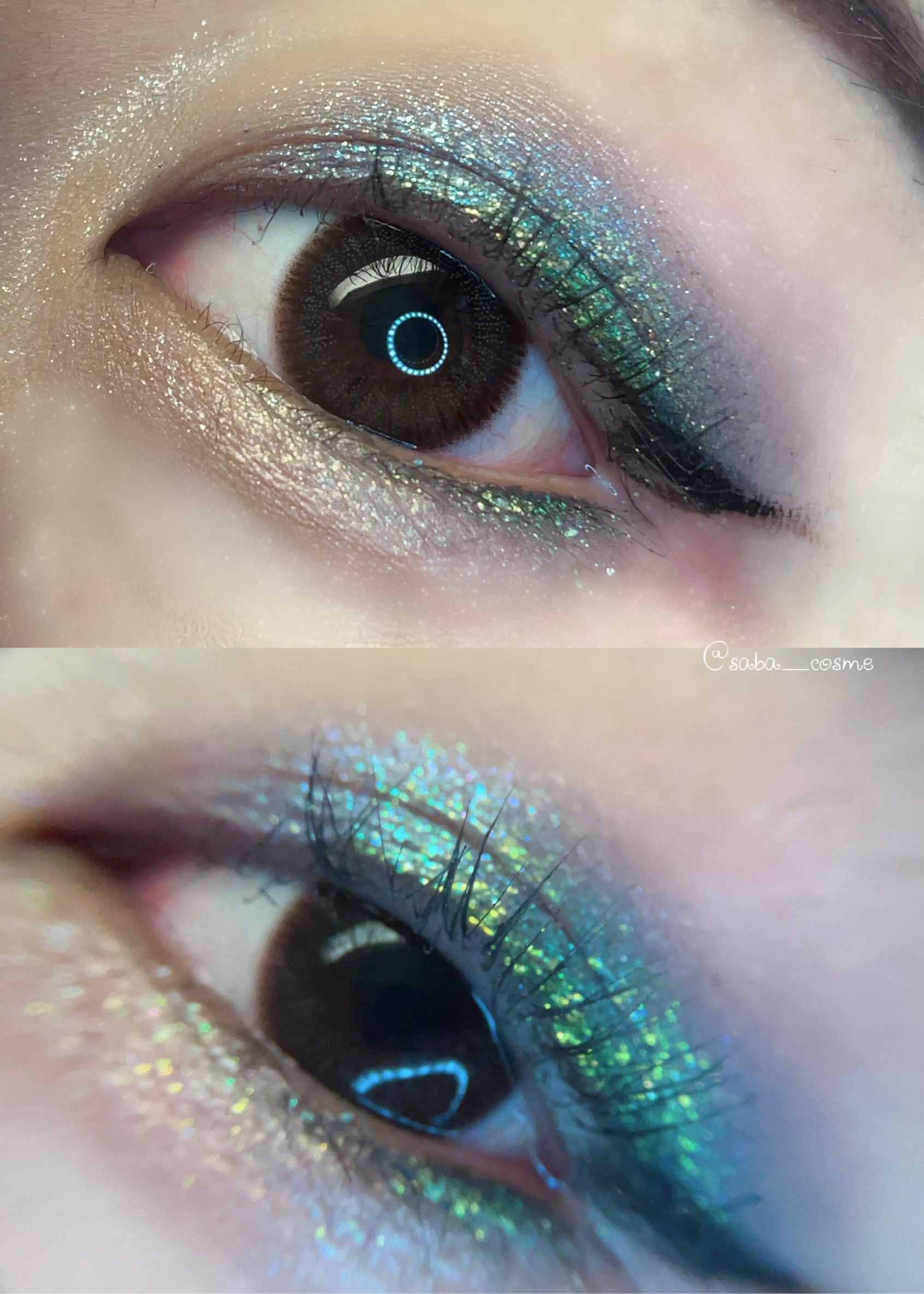 Ice Ferret 10-Color Chameleon Eyeshadow Palette/ANTHEMY/アイシャドウパレットを使ったクチコミ（3枚目）