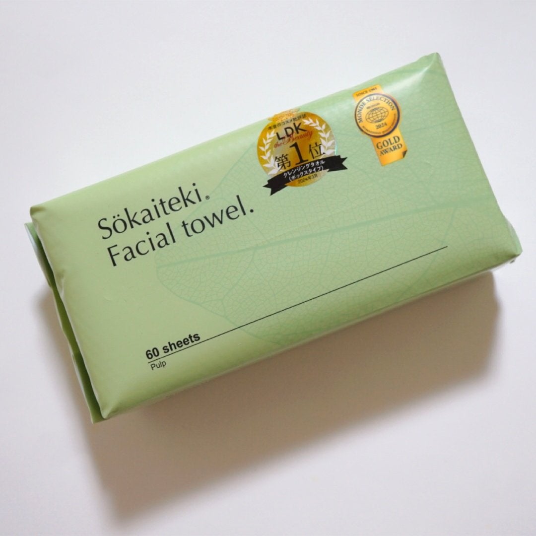 Sokaiteki フェイシャルタオル BOX/SOKAITEKI/その他スキンケアグッズを使ったクチコミ(1枚目)