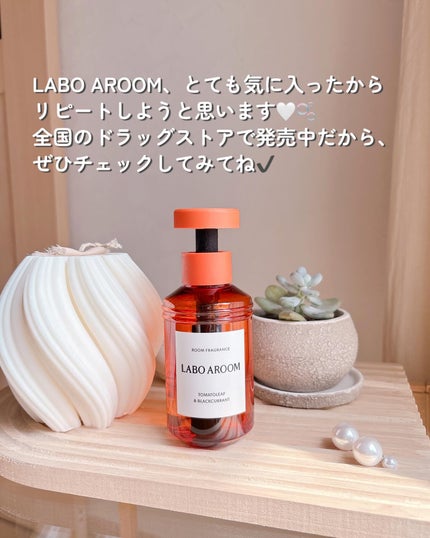 ルームフレグランス トマトリーフ&ブラックカラント/LABO AROOM/ルームフレグランスを使ったクチコミ(9枚目)