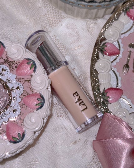 ボンディンググロウリップスティック/Laka/口紅を使ったクチコミ(5枚目)