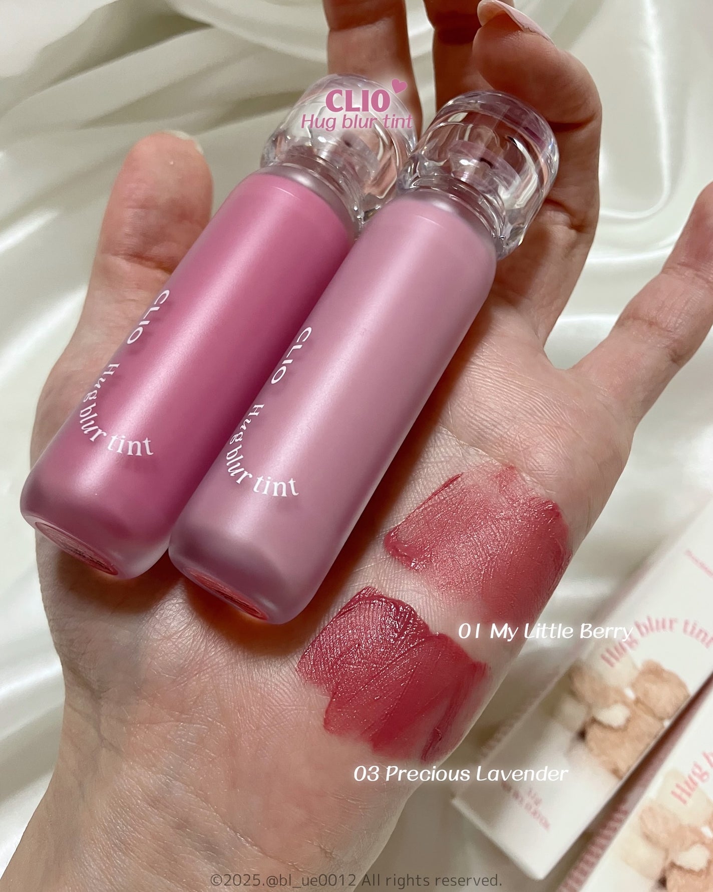 ハグブラーティント/CLIO/リップティントを使ったクチコミ(3枚目)