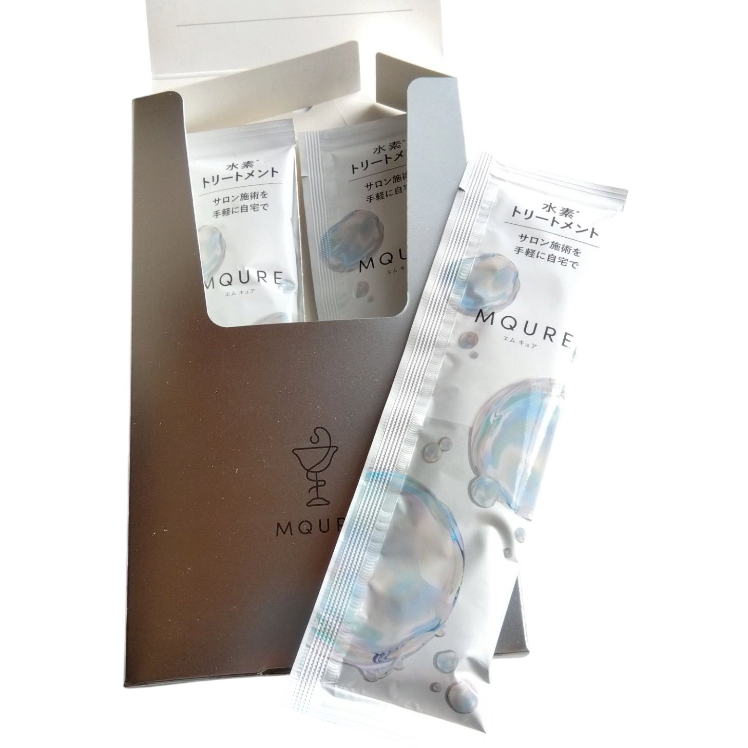 MQURE 水素※1トリートメント/MQURE/洗い流すヘアトリートメントを使ったクチコミ（2枚目）