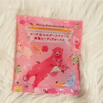 はちみつソムリエ バスソルト ローズ&エルダーフラワーのコーディアル・バス/charley/保湿系入浴剤を使ったクチコミ(1枚目)