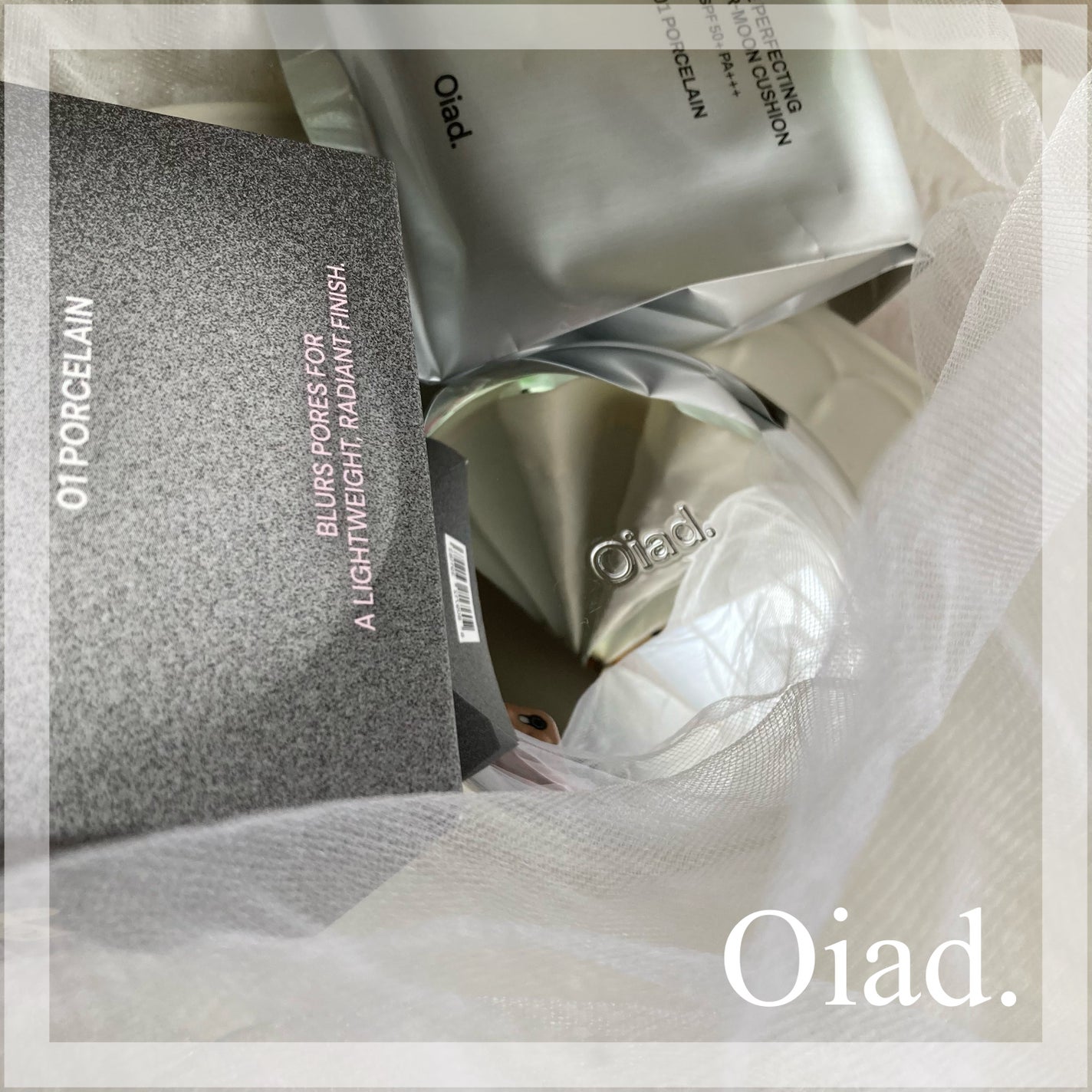 ポアパーフェクティング ミラームーンクッション/oiad/クッションファンデーションを使ったクチコミ(1枚目)