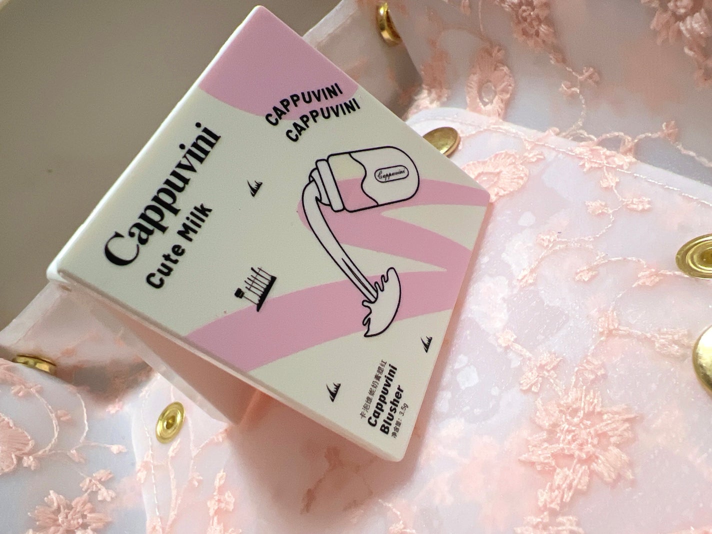 Cappuvini/CAPPUVINI/ジェル・クリームチークを使ったクチコミ(1枚目)