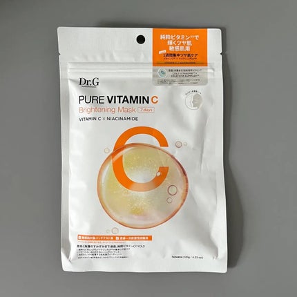 ドクタージー ピュア ビタミンC ブライトニングマスク/Dr.G/シートマスク・パックを使ったクチコミ(3枚目)