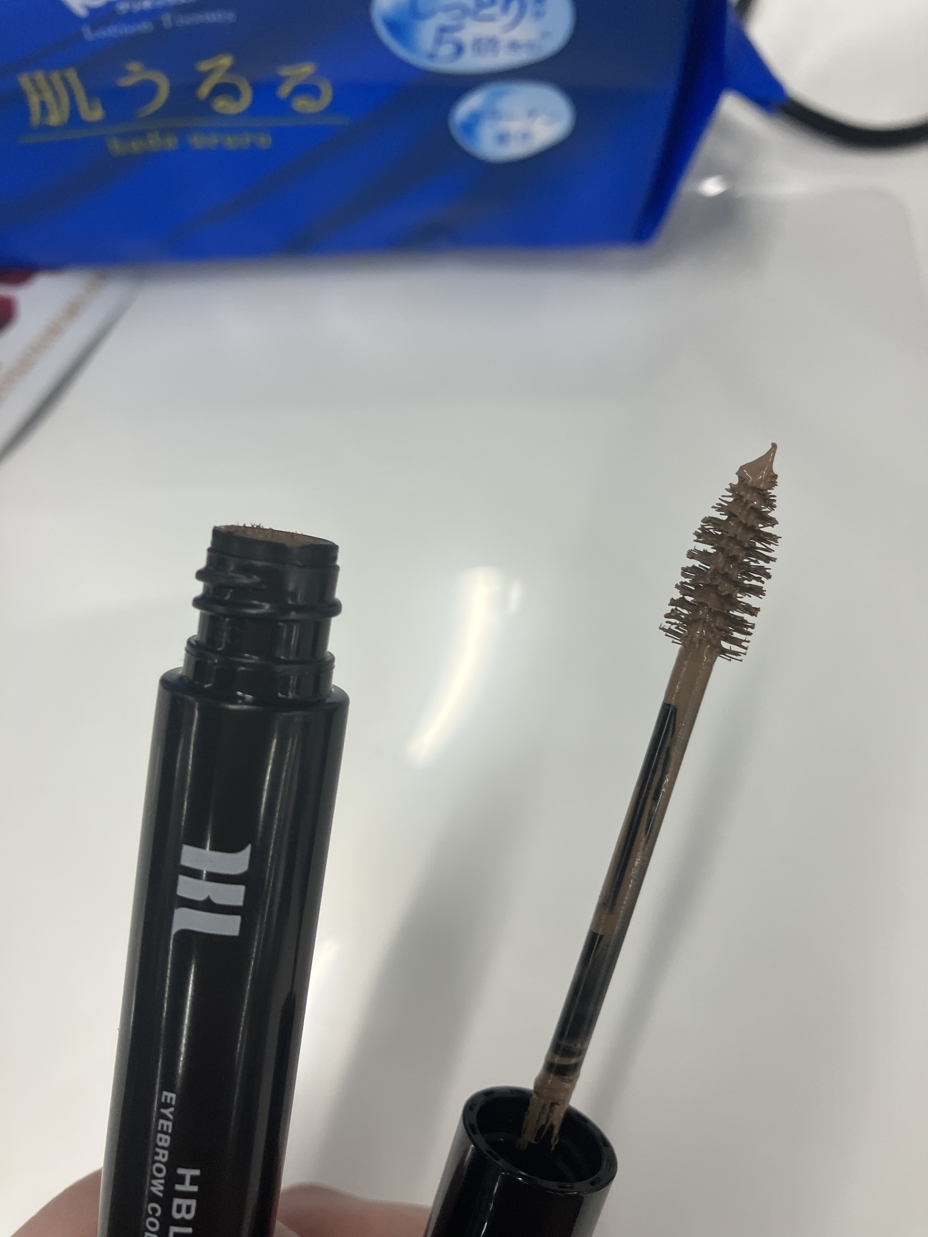HBL アイブロウ カラーリングマスカラ/HBL BEAUTY/眉マスカラを使ったクチコミ（1枚目）