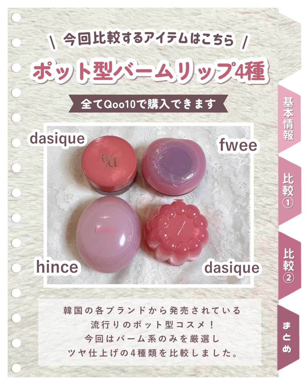 フルーティーリップジャム 12 ジュジュビージャム/dasique/リップバームを使ったクチコミ（2枚目）