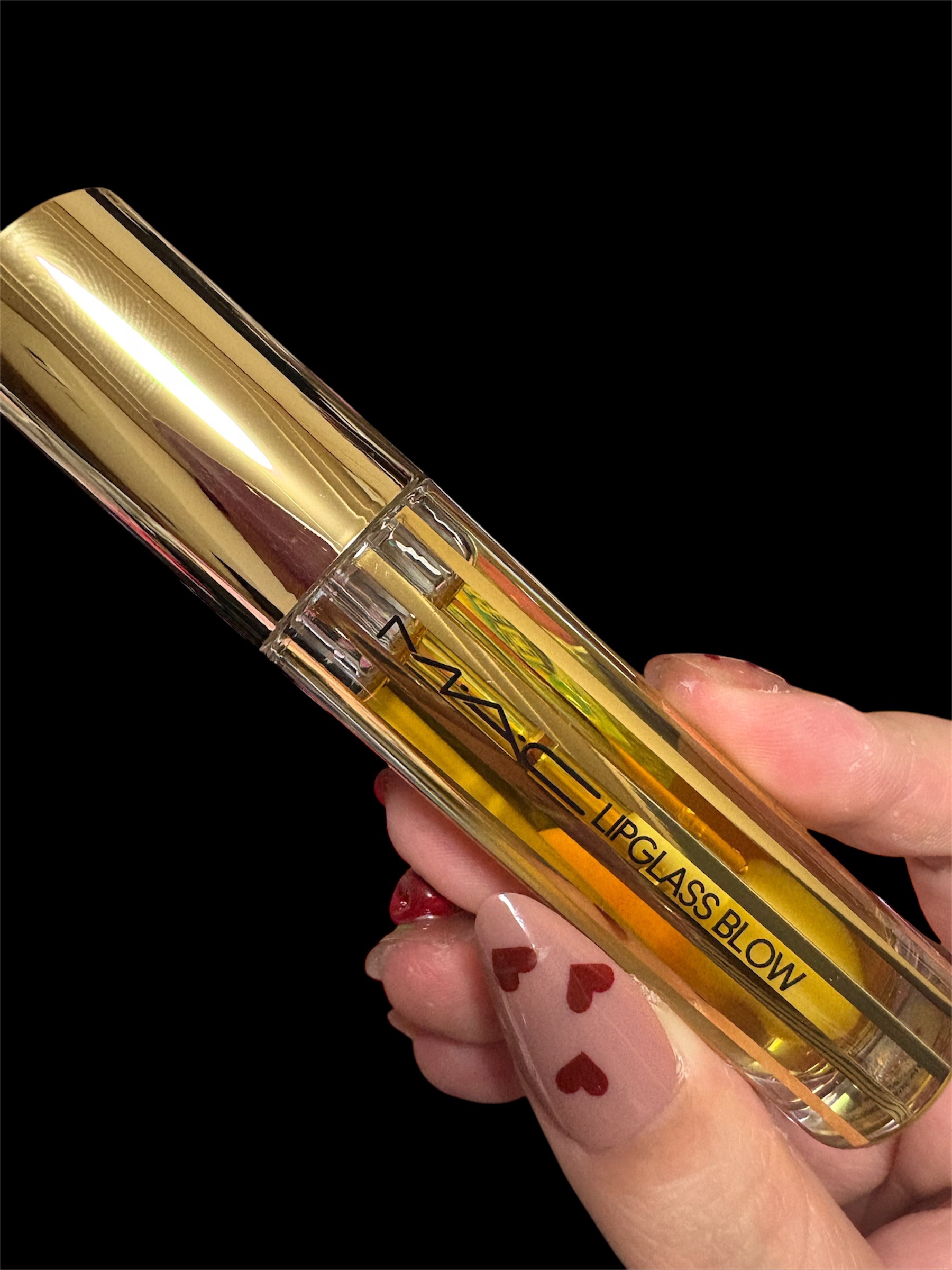 リップガラス ブロウ ジンジャ ジンガー（クリア）/M・A・C/リッププランパーを使ったクチコミ（2枚目）