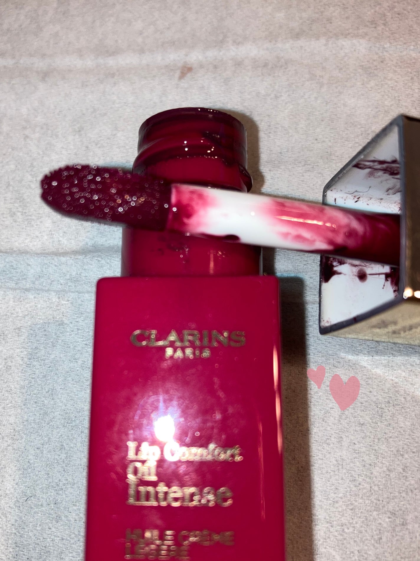 コンフォート リップオイル インテンス/CLARINS/リップグロスを使ったクチコミ(1枚目)