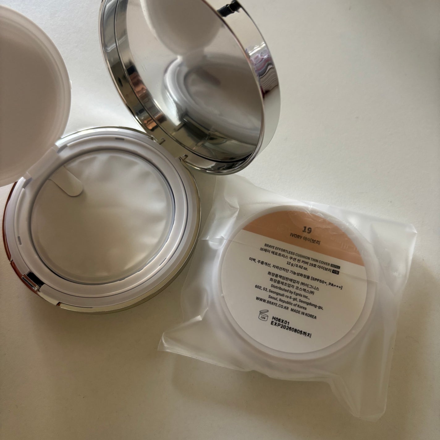 BRAYE EFFORTLESS CUSHION (3 COLORS)/BRAYE/クッションファンデーションを使ったクチコミ(5枚目)