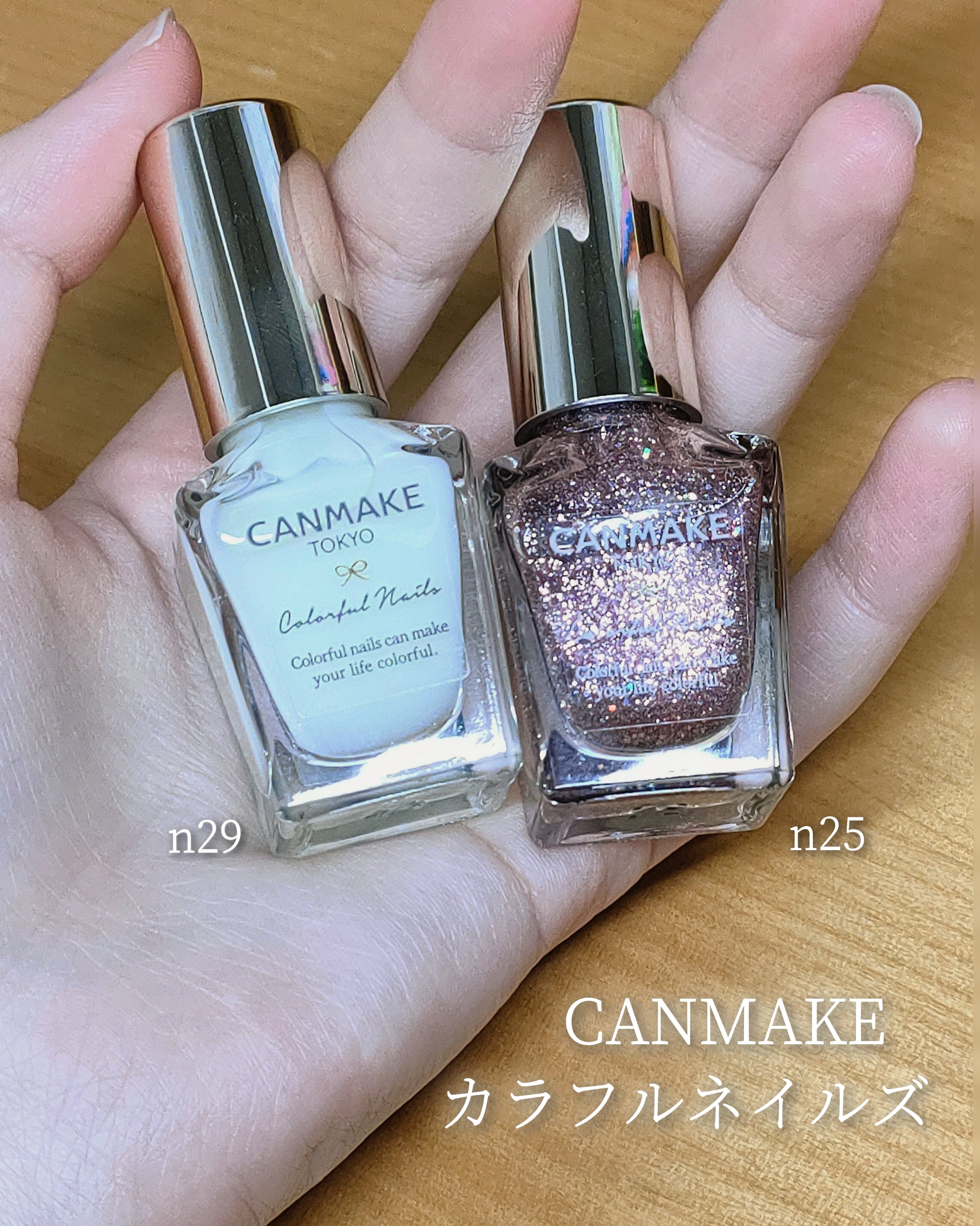 カラフルネイルズ/キャンメイク/マニキュアを使ったクチコミ（2枚目）