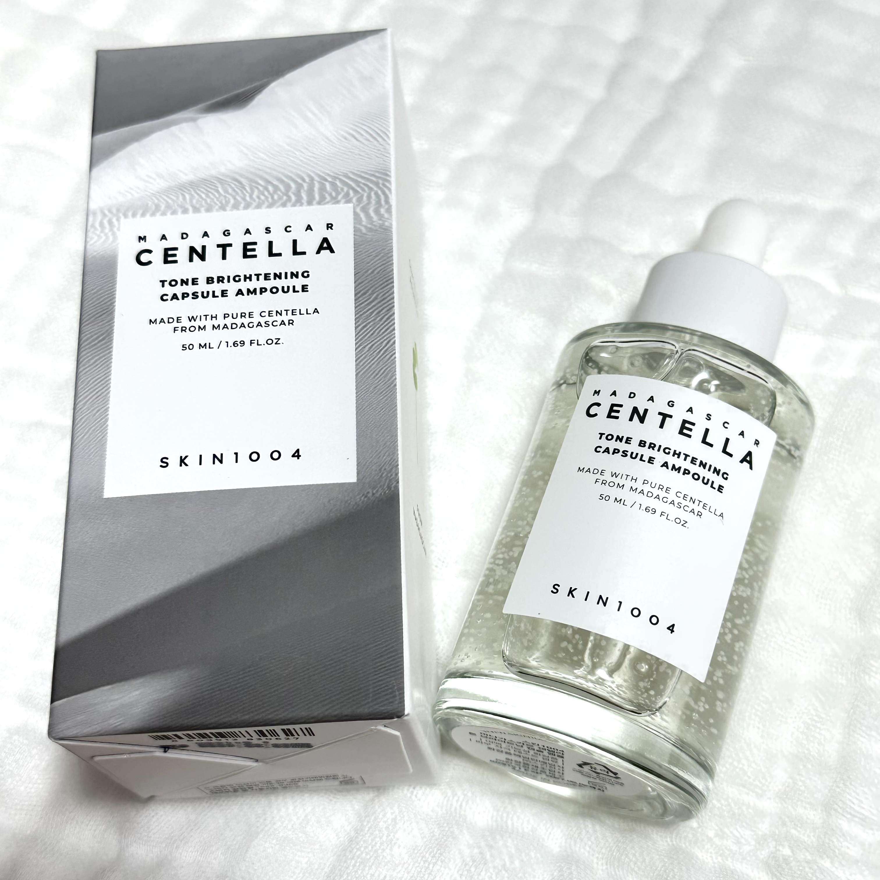 トーンブライトニング カプセルアンプル/SKIN1004/美容液を使ったクチコミ（1枚目）