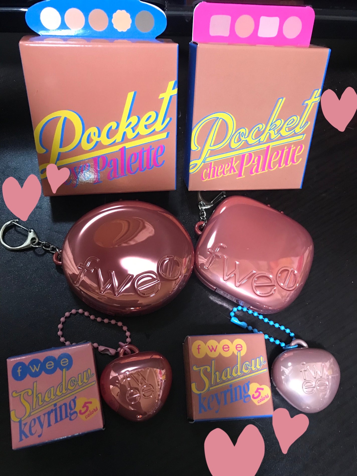フィー ポケットアイパレット/fwee/アイシャドウパレットを使ったクチコミ(1枚目)