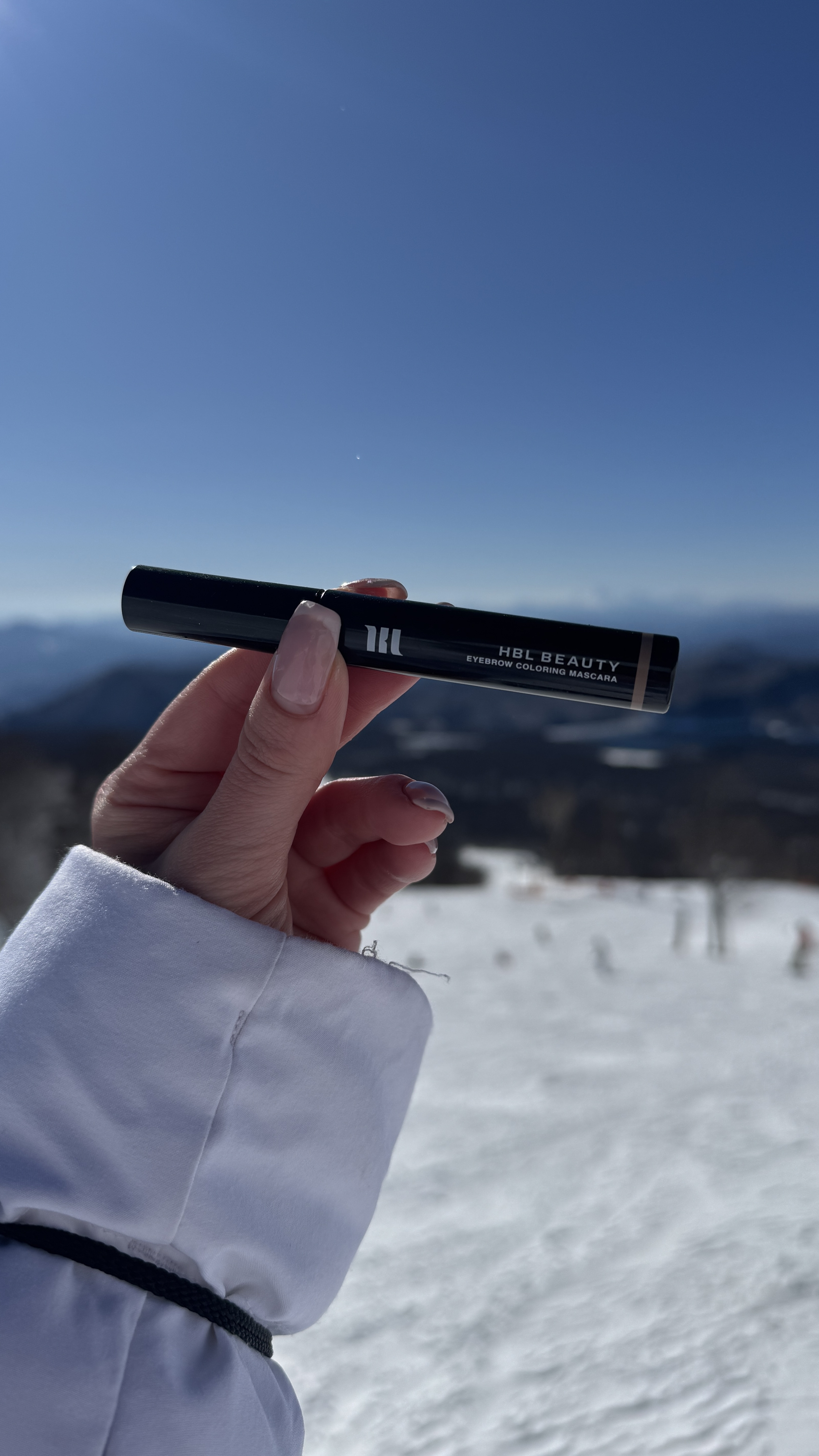 HBL アイブロウ カラーリングマスカラ 01 モザイク/HBL BEAUTY/眉マスカラを使ったクチコミ（1枚目）