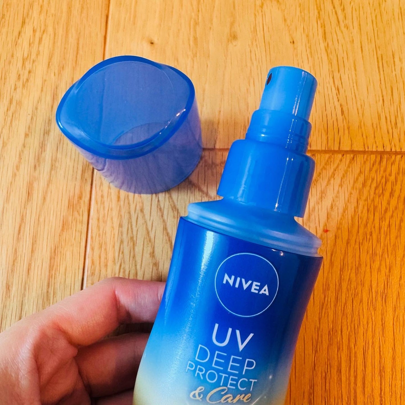 ニベアUV ディーププロテクト&ケア ミルクミスト/ニベア/日焼け止めミスト・スプレーを使ったクチコミ(2枚目)
