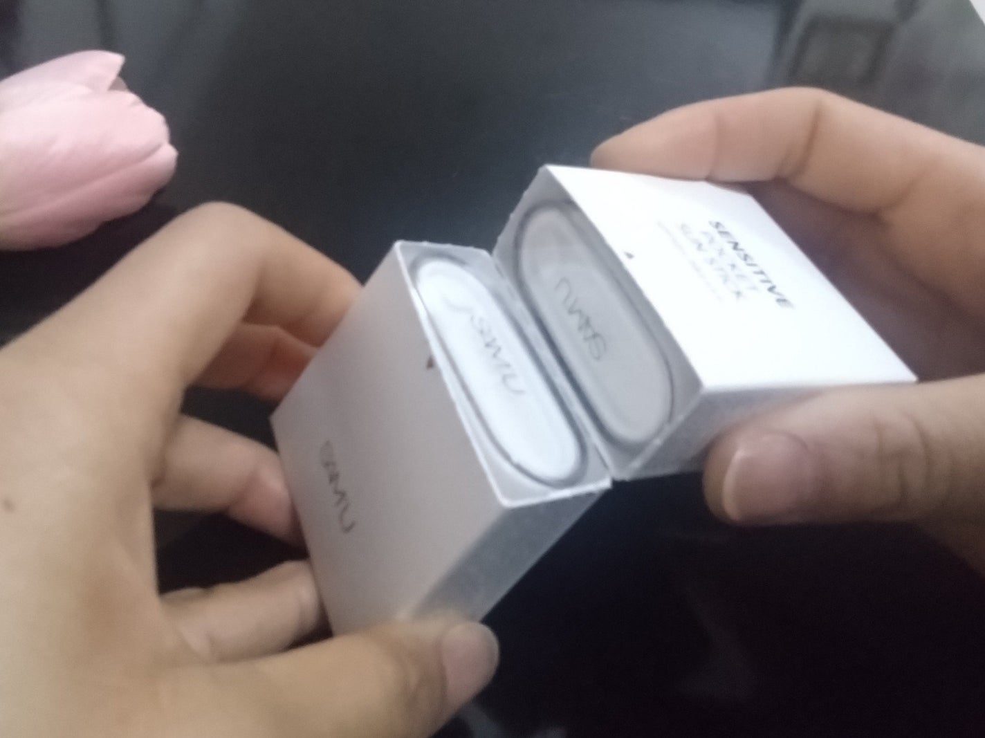 センシティブポケットサンスティック/SAM'U/日焼け止めスティックを使ったクチコミ(2枚目)